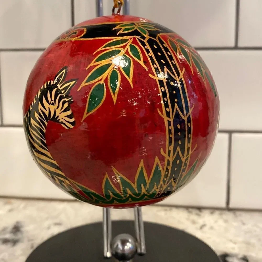 No Brand zebra ornament